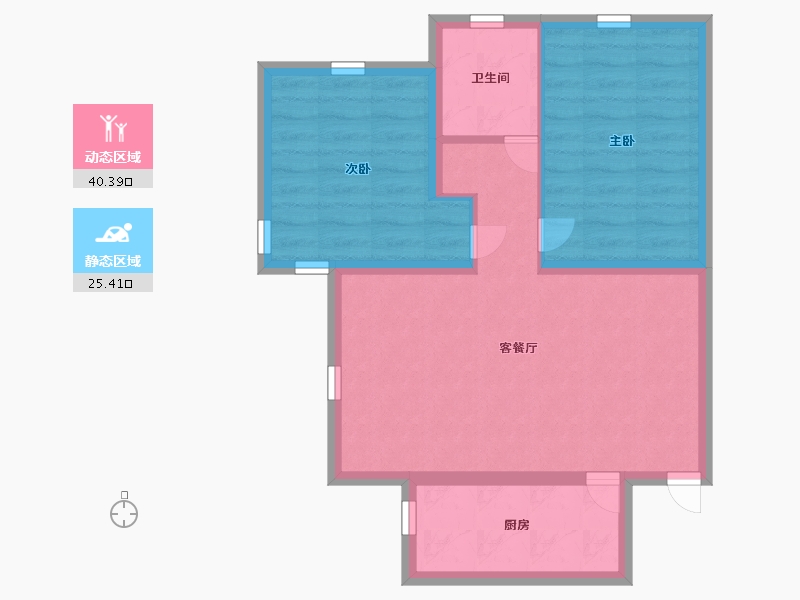 河北省-廊坊市-中央城-58.39-户型库-动静分区