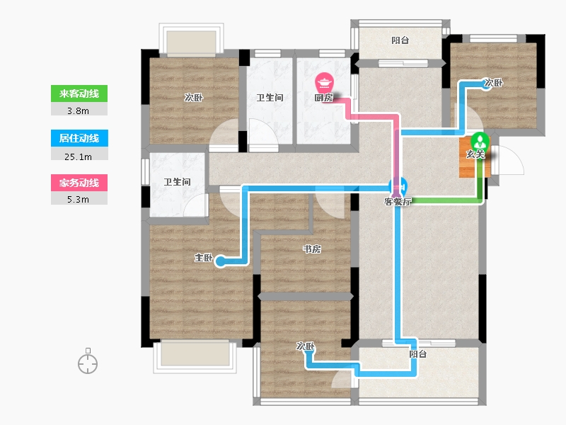 江西省-上饶市-新洲悦城-108.00-户型库-动静线