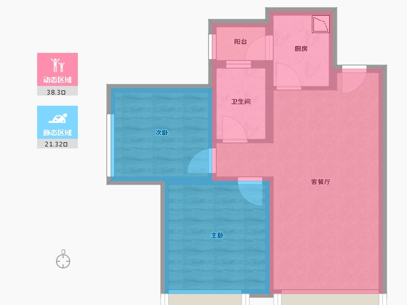 四川省-自贡市-燊海森林御景湾-52.10-户型库-动静分区