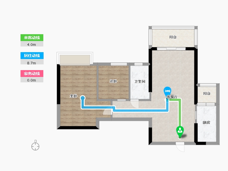 广东省-肇庆市-鼎湖山水名城-68.00-户型库-动静线