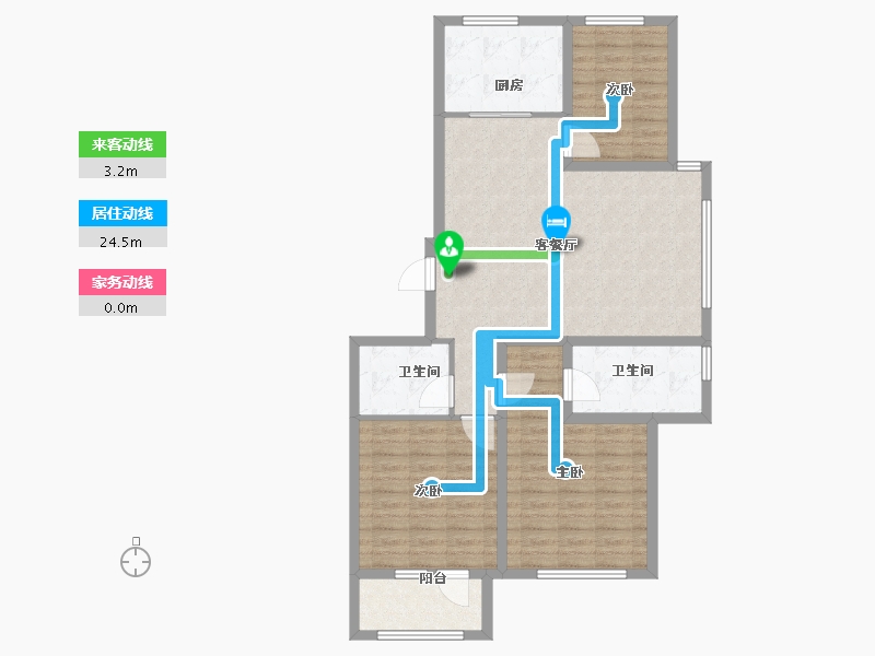 山东省-青岛市-河岸首府-100.00-户型库-动静线