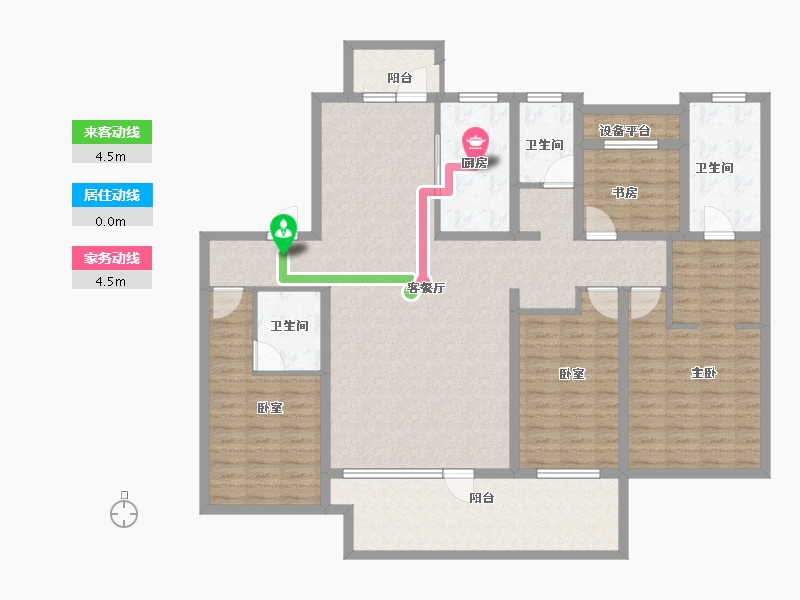 山东省-济宁市-城投瑞马锦府-148.00-户型库-动静线