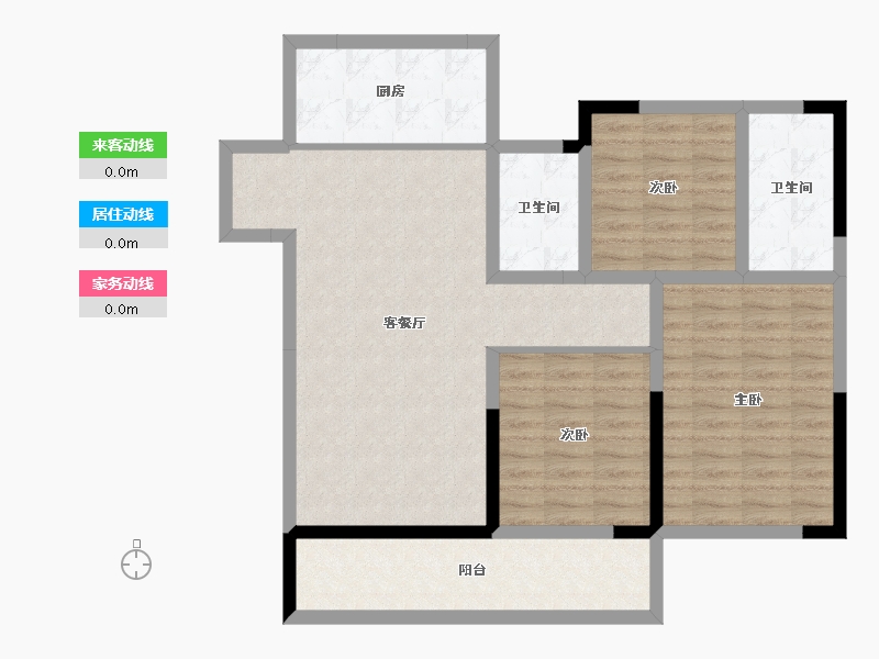 山东省-济南市-力高雍泉府-100.80-户型库-动静线