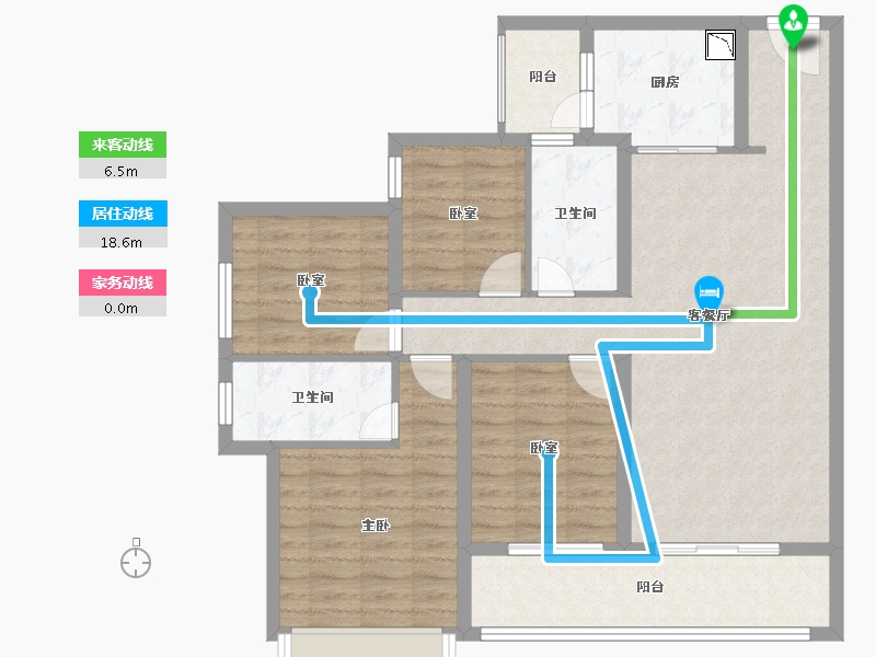 四川省-成都市-中海天府里-101.08-户型库-动静线