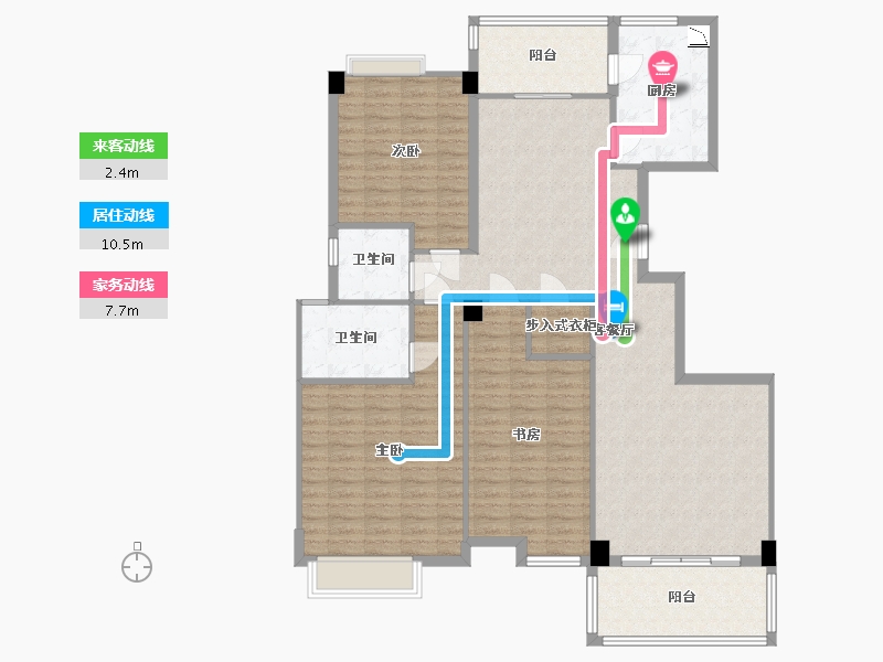 福建省-莆田市-联创国际广场-136.00-户型库-动静线