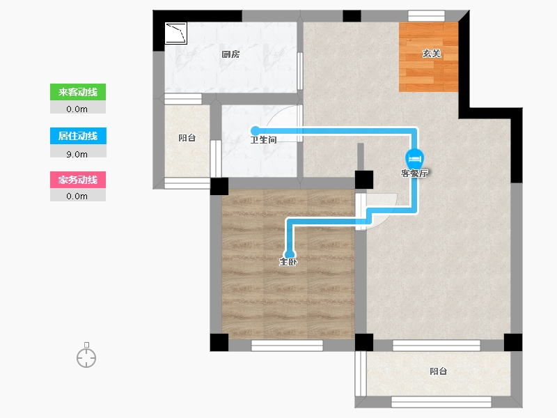 山东省-威海市-裕荣华府-48.00-户型库-动静线