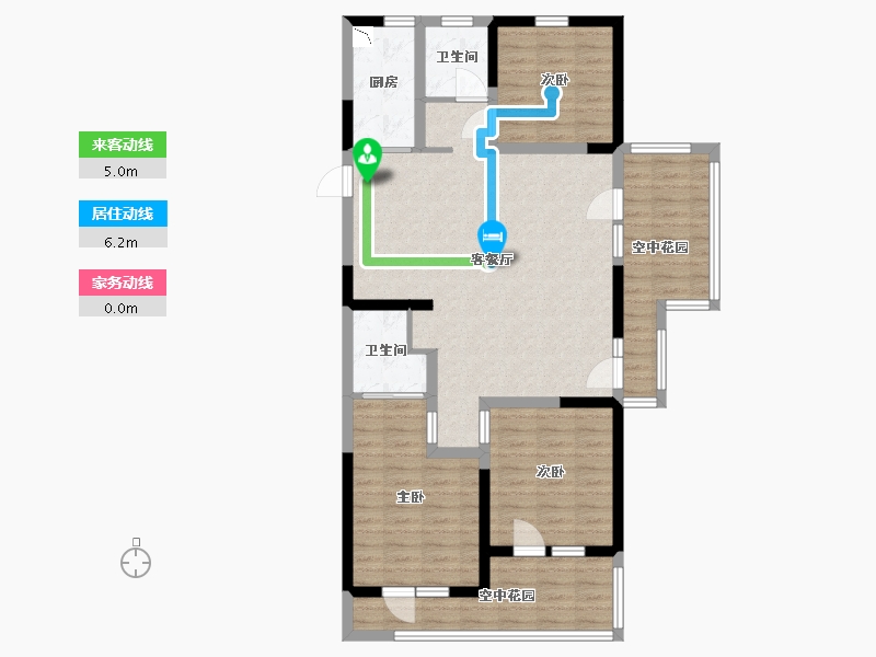 山东省-青岛市-信联天地-100.72-户型库-动静线