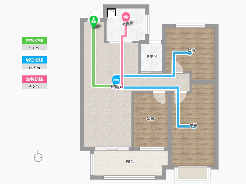 安徽省-合肥市-大富鸿学府-75.16-户型库-动静线