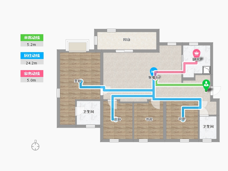 四川省-成都市-万科天府公园城项目-98.21-户型库-动静线