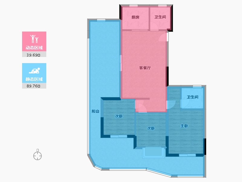 浙江省-丽水市-大家未来社区-116.40-户型库-动静分区