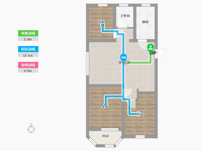 山东省-威海市-万象一品-58.04-户型库-动静线