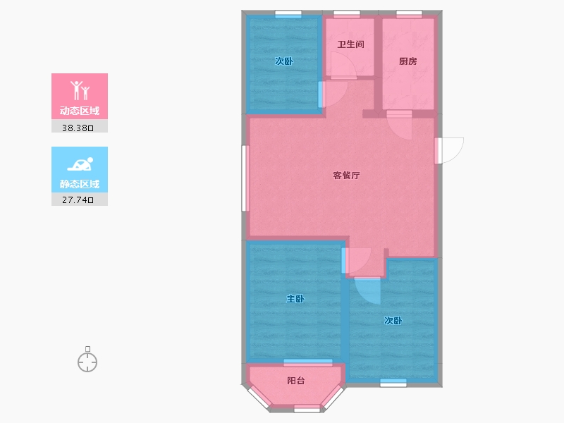 山东省-威海市-万象一品-58.04-户型库-动静分区