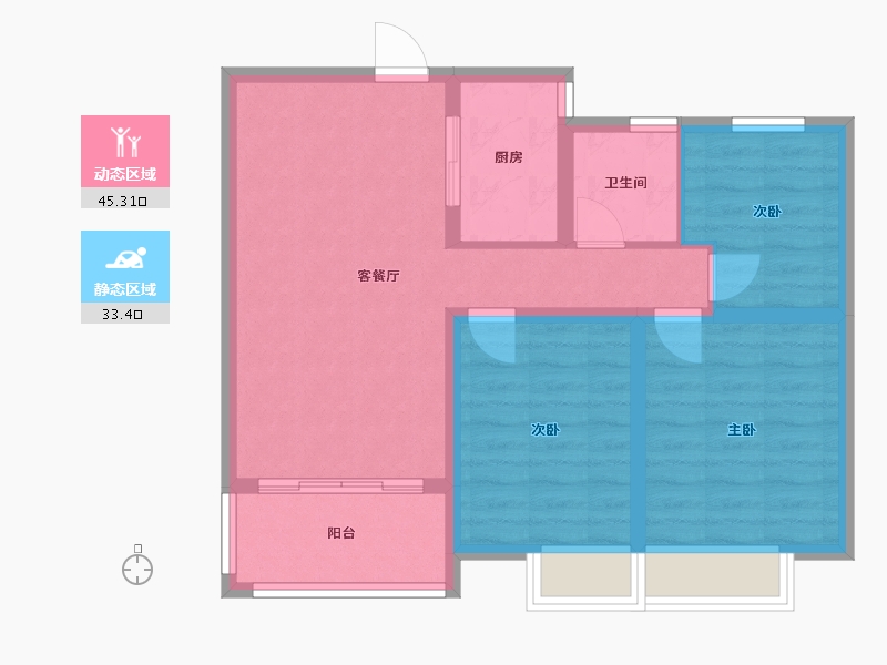 山东省-临沂市-沂河一英里-70.01-户型库-动静分区