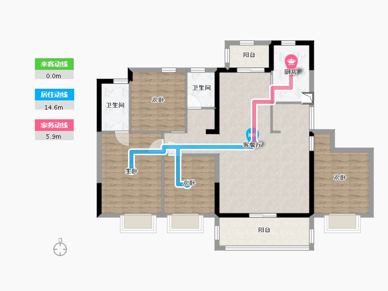 四川省-成都市-城投锦澜悦山-109.52-户型库-动静线