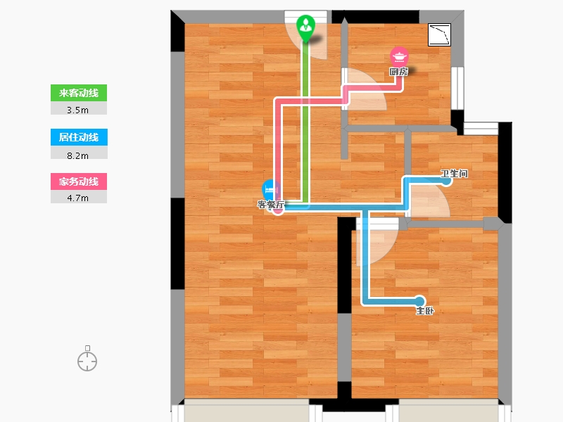 吉林省-长春市-力旺中车城-37.19-户型库-动静线