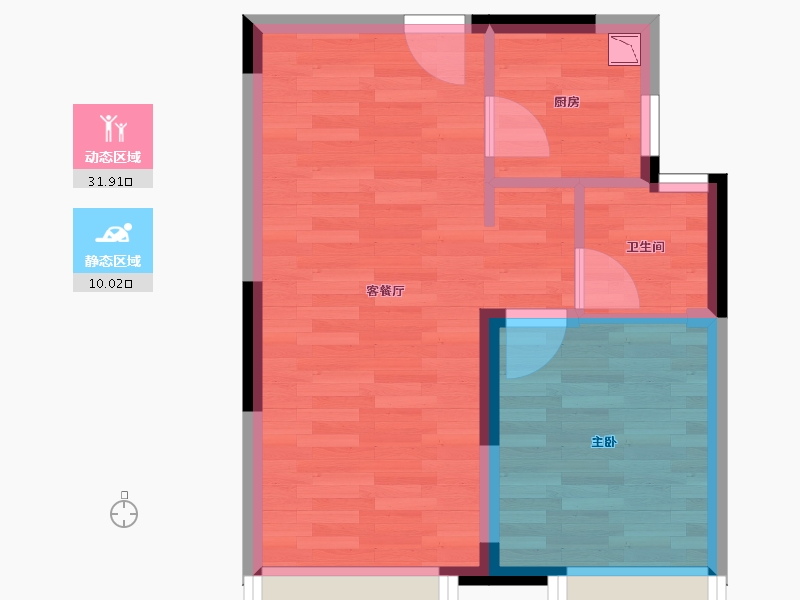 吉林省-长春市-力旺中车城-37.19-户型库-动静分区