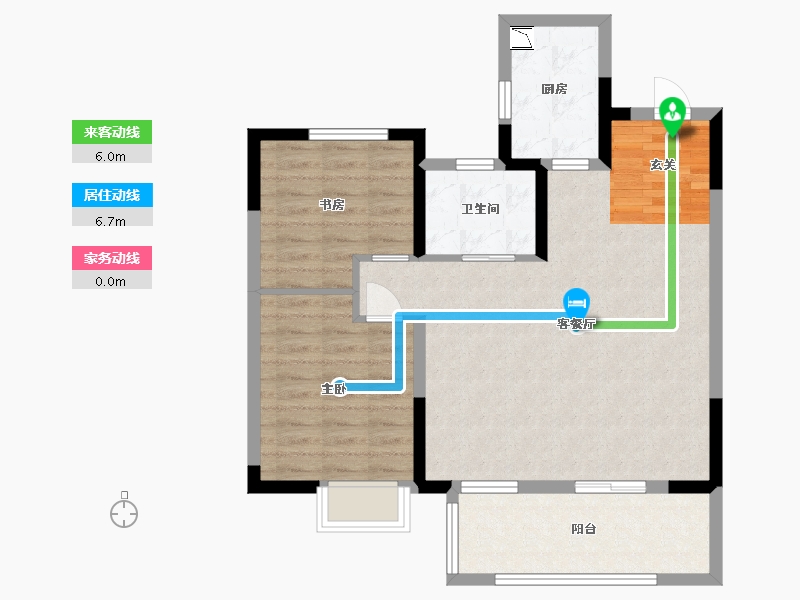 安徽省-合肥市-光明府-79.99-户型库-动静线