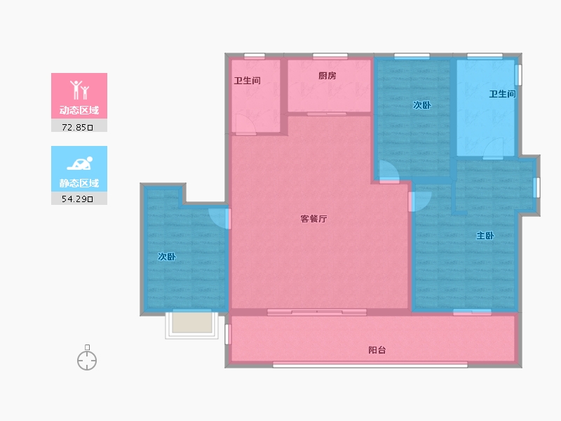 山东省-烟台市-大栖地-114.40-户型库-动静分区