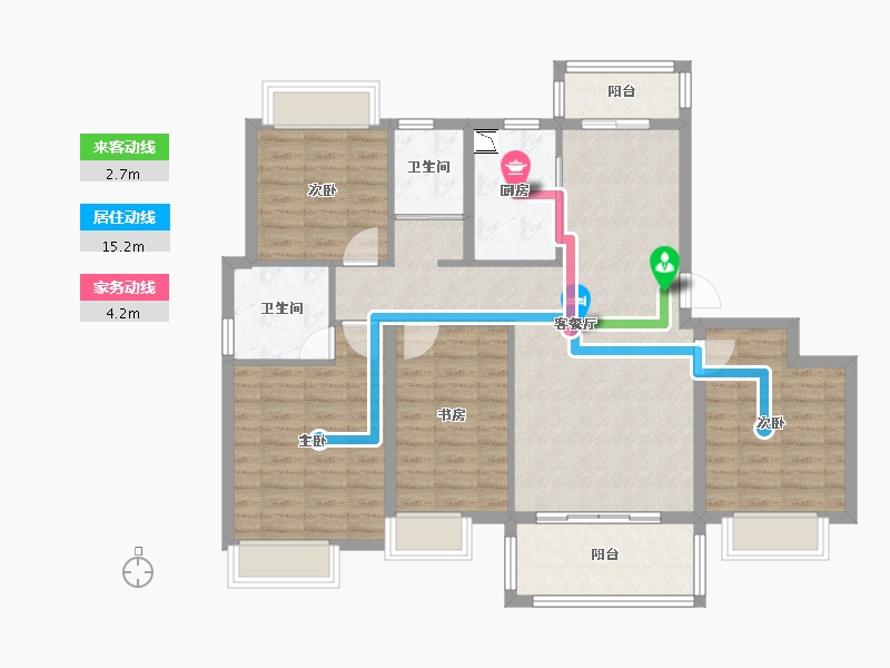 江西省-鹰潭市-金翔・大江山-106.39-户型库-动静线