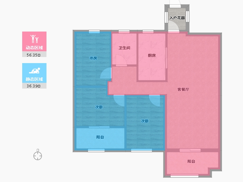 江西省-上饶市-长安府-86.13-户型库-动静分区