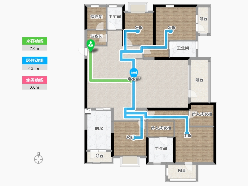 湖北省-武汉市-揽胜公园-178.02-户型库-动静线