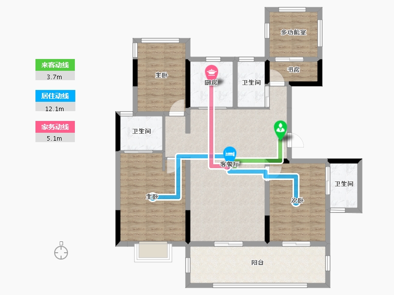 广西壮族自治区-南宁市-彰泰红-114.58-户型库-动静线