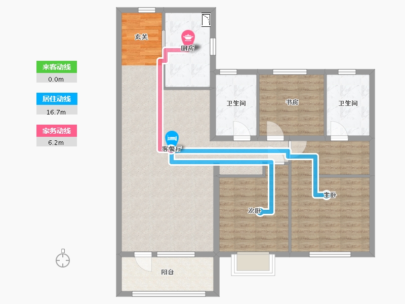 山东省-青岛市-胶州华润城-102.40-户型库-动静线