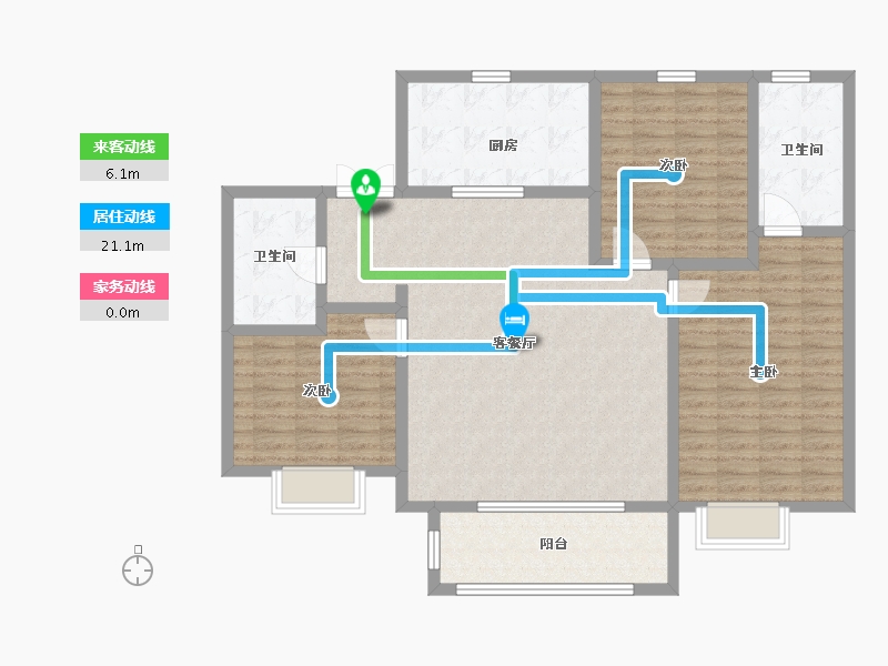 河南省-洛阳市-建业龙城东望-120.00-户型库-动静线