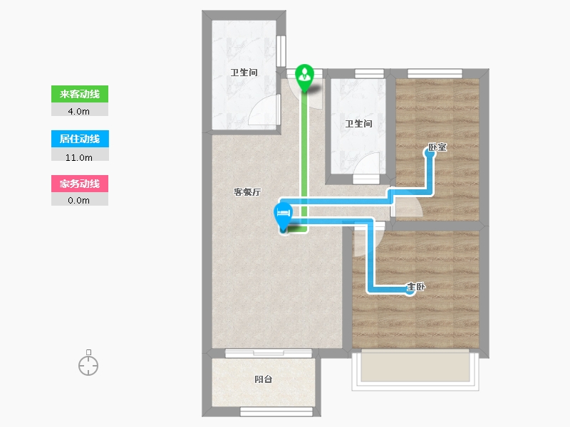 浙江省-丽水市-凤凰台-51.20-户型库-动静线