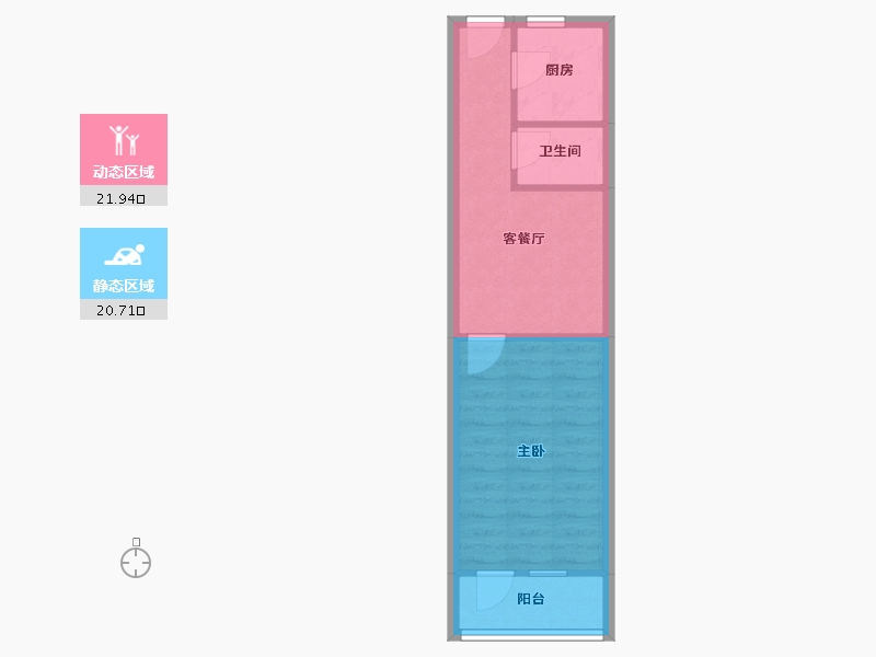 北京-北京市-永乐东区-37.81-户型库-动静分区