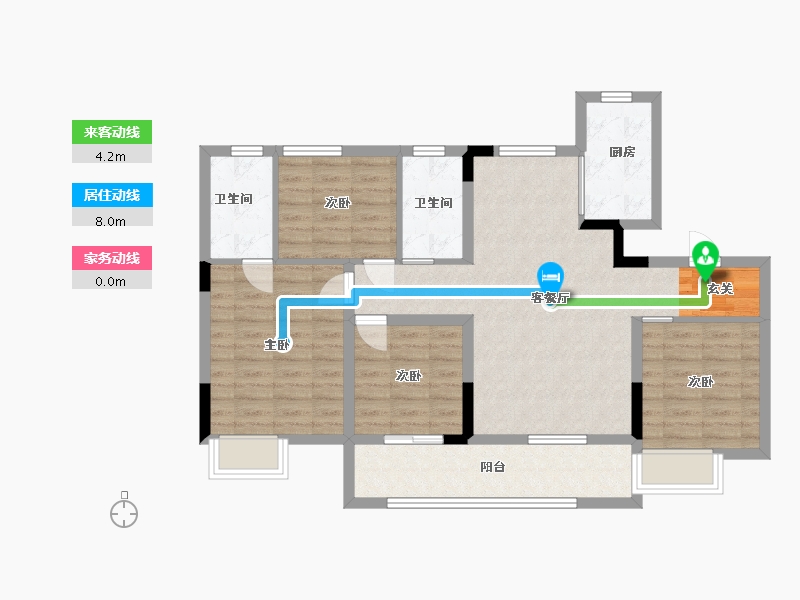 江西省-南昌市-南昌中大煌盛-91.20-户型库-动静线