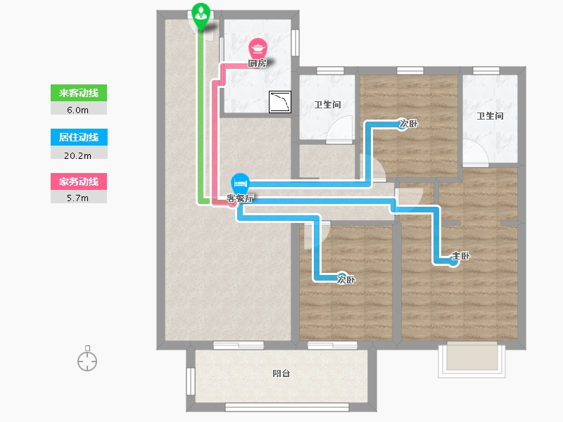 河南省-郑州市-和昌优地-90.79-户型库-动静线