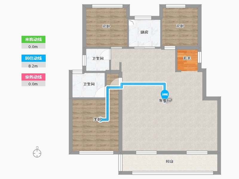 江苏省-无锡市-融创惠山映-92.01-户型库-动静线