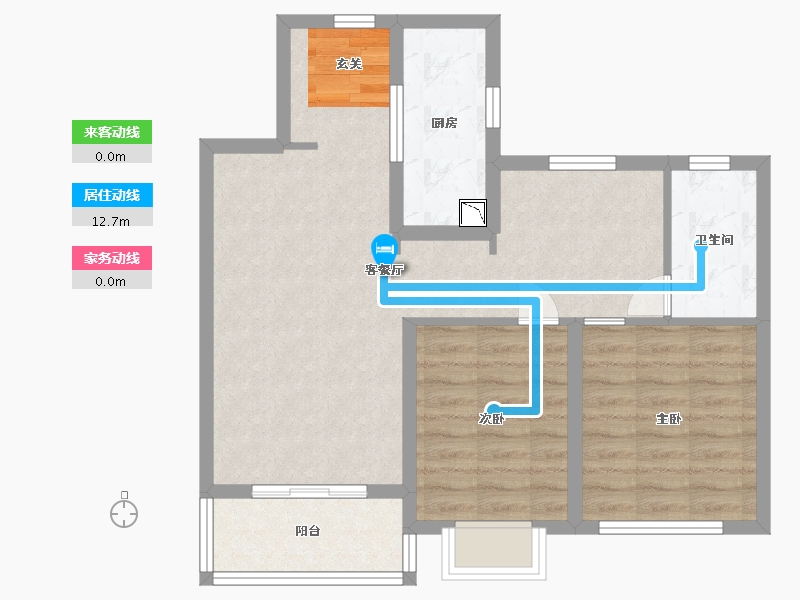 江苏省-无锡市-融创运河映-71.20-户型库-动静线