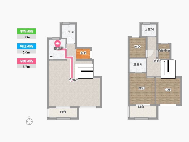 江苏省-无锡市-融创惠山映-108.01-户型库-动静线