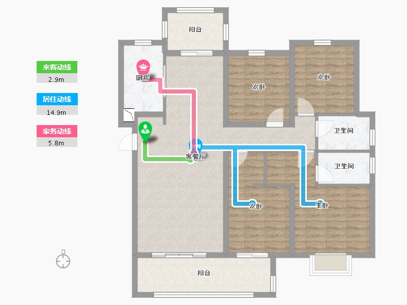 河南省-郑州市-和昌优地-113.80-户型库-动静线