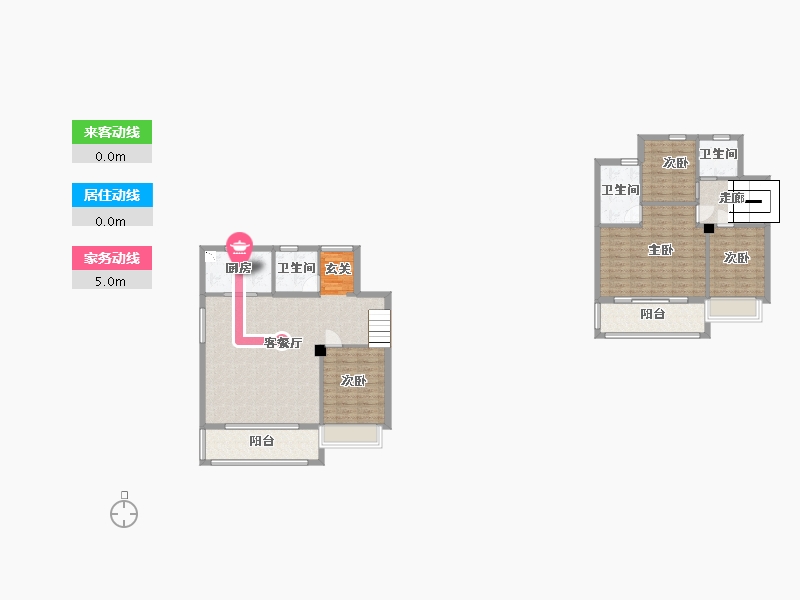 江苏省-无锡市-无锡融创壹号院-118.66-户型库-动静线