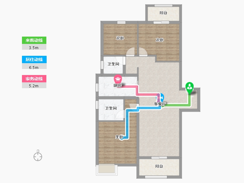 河南省-郑州市-和昌优地-100.01-户型库-动静线