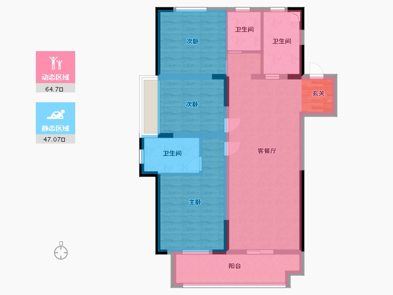 河南省-商丘市-悦珑府-100.00-户型库-动静分区