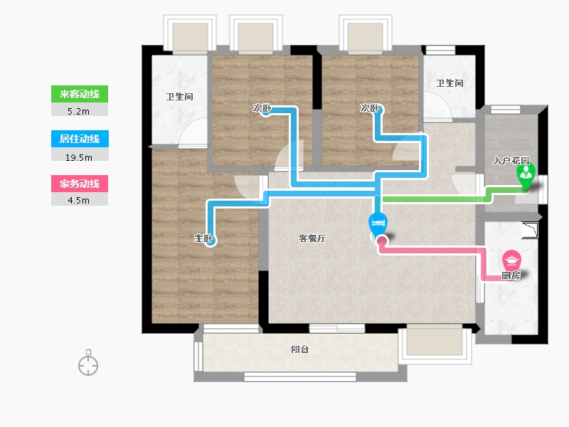 广东省-广州市-时代倾城（中新）-75.79-户型库-动静线