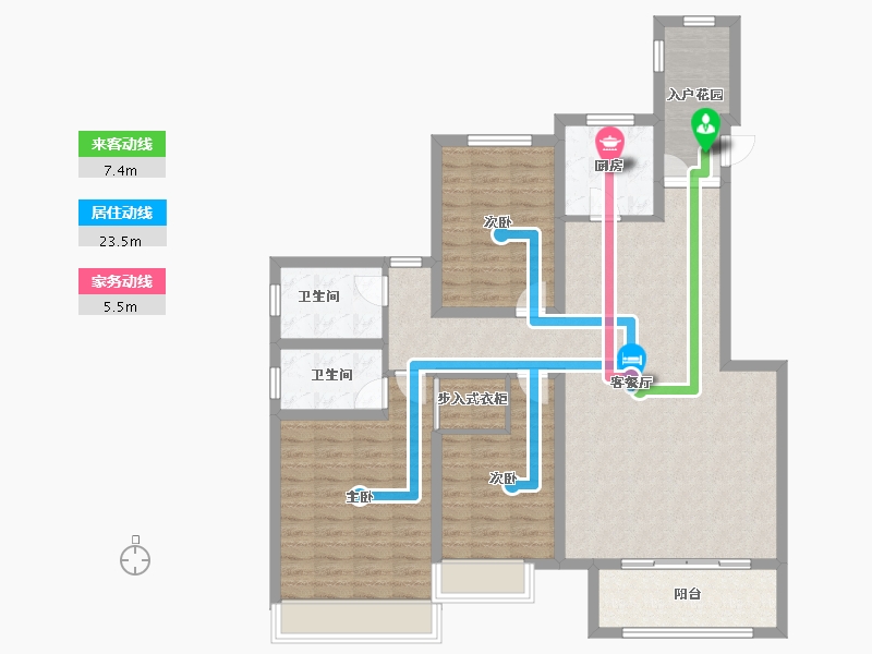 河南省-信阳市-西亚美悦城-112.00-户型库-动静线