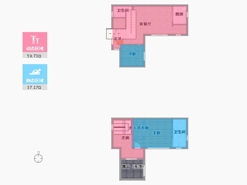 山东省-威海市-威高康养小镇-93.94-户型库-动静分区