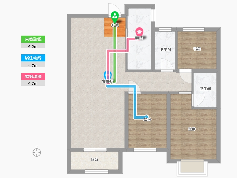 河北省-邢台市-中鼎・麒麟著-77.51-户型库-动静线