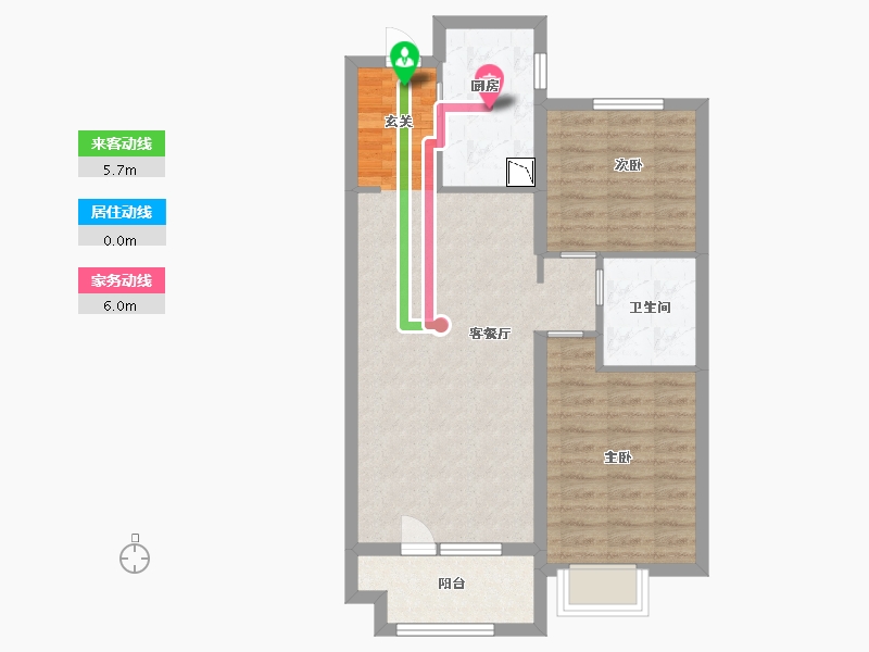 山东省-青岛市-海尔产城创东方学府-71.20-户型库-动静线