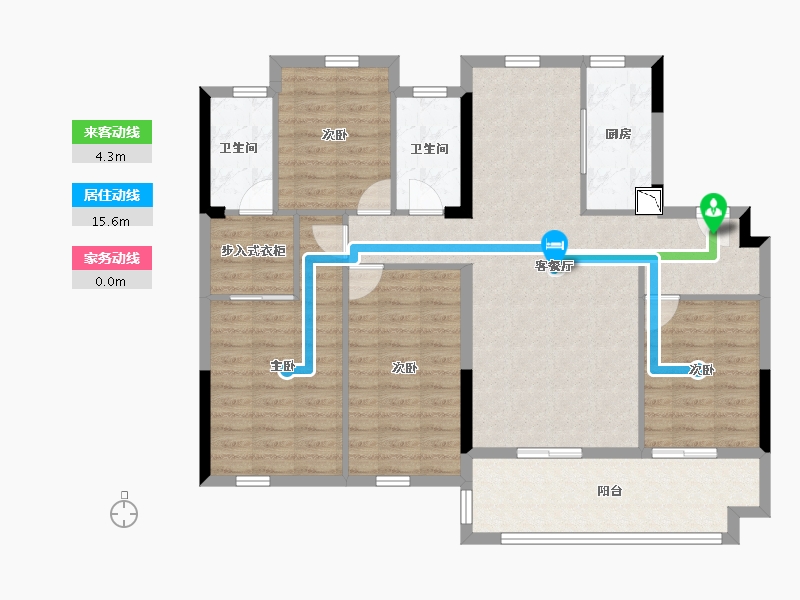 福建省-莆田市-保利城·和悦府-110.01-户型库-动静线