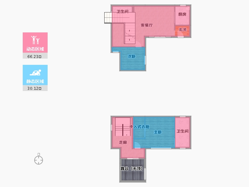 山东省-威海市-威高康养小镇-93.67-户型库-动静分区