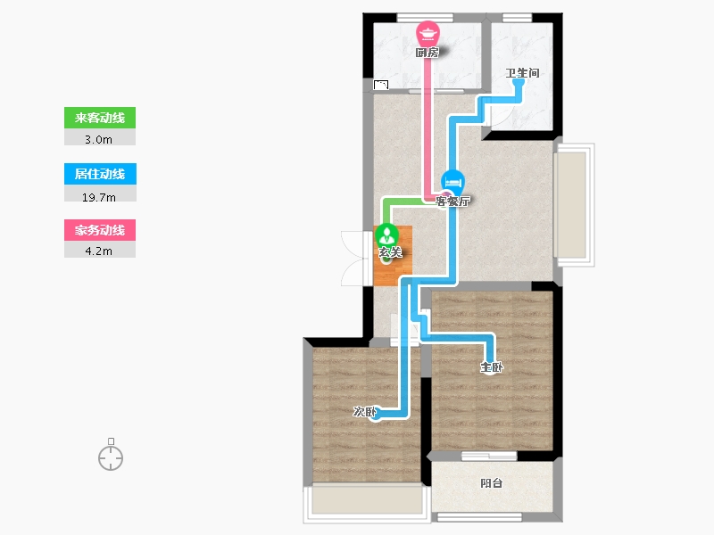 河南省-安阳市-锦瑞一品-62.40-户型库-动静线