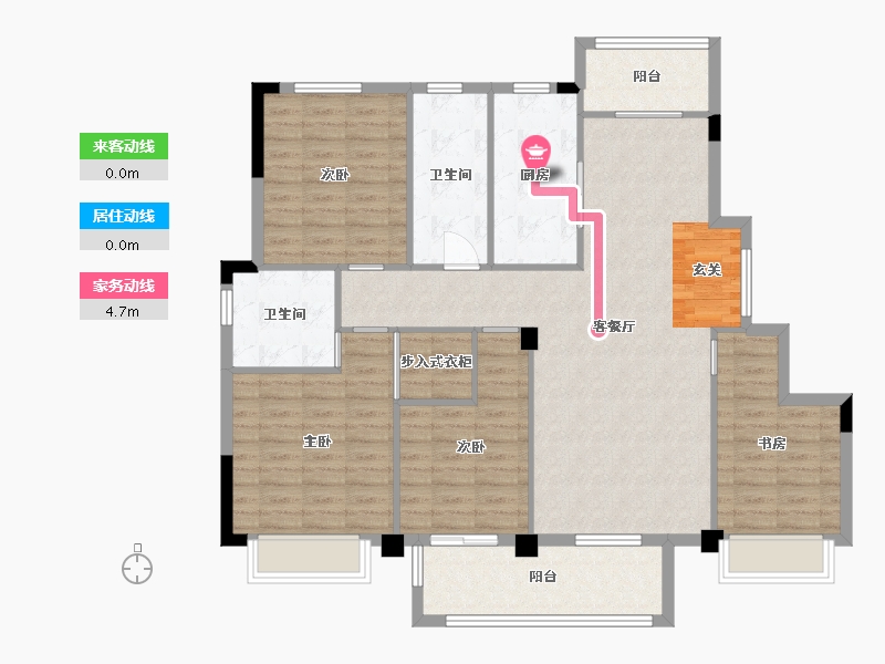 广西壮族自治区-桂林市-文源学府-122.30-户型库-动静线