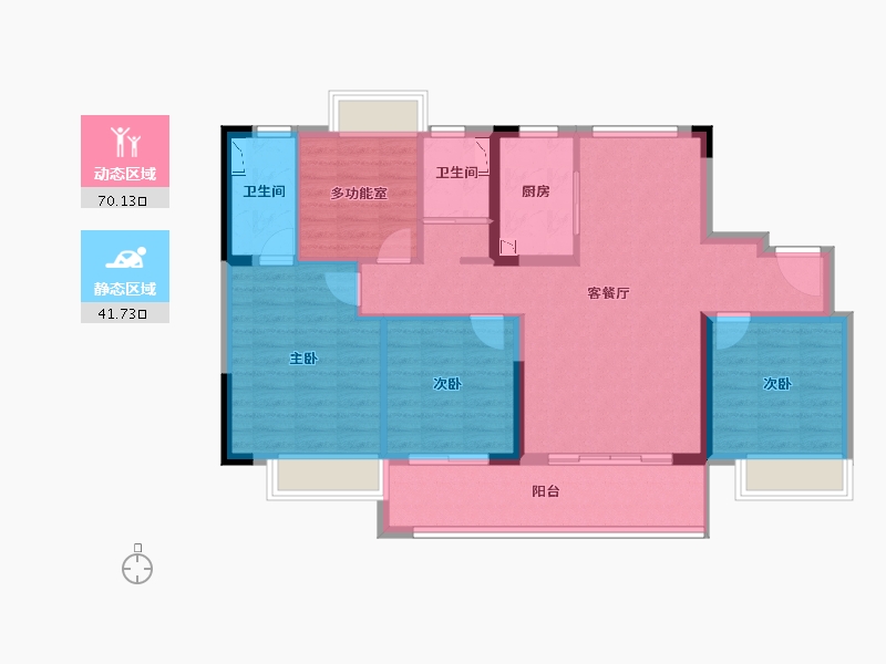 江西省-赣州市-于都碧桂园-100.01-户型库-动静分区