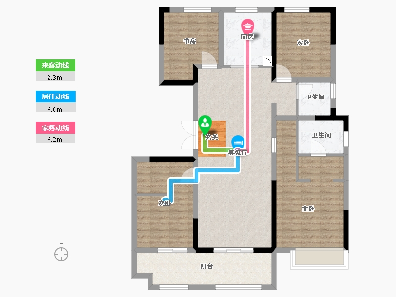 河南省-郑州市-融侨悦城-110.40-户型库-动静线